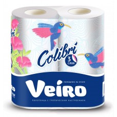 Полотенца бумажные Veiro COLIBRI